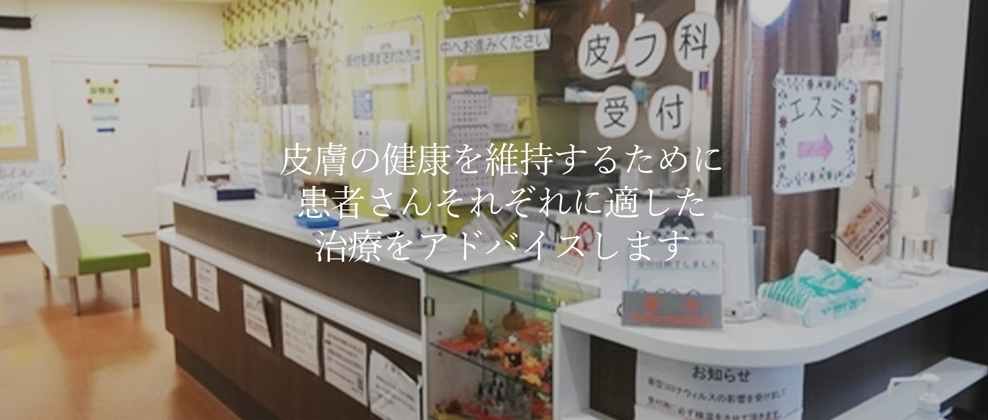 金城町皮フ科　内観